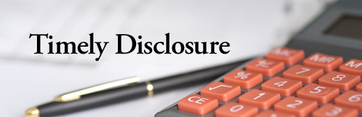 Timely Disclosure